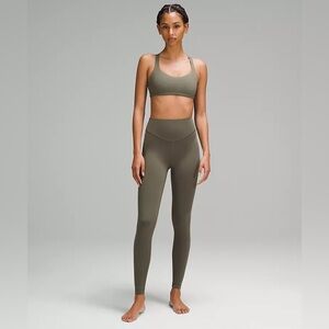 lululemon | Wunder Under SmoothCover High-Rise Tight 28" | Army Green